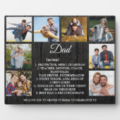 Definition von Vätern mit benutzerdefinierten 8 Fo Fotoplatte (Vorderseite)