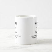 Definition von Veganen Kaffeetasse (Mittel)