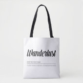 Definition von Wanderlust Tasche (Vorderseite)