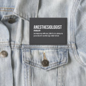 Definition von Witty Anesthesiologe Button (Insitu)