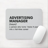 Definition von Witty Marketing Manager Mousepad (Mit Mouse)