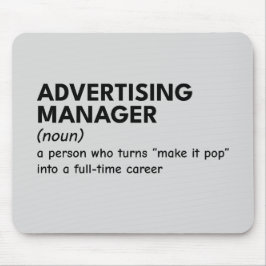 Definition von Witty Marketing Manager Mousepad