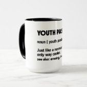 Definition von "Youth Pastor" Tasse (Vorderseite Links)