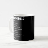 Definition von Zimtrollen Kaffeetasse (Vorderseite Links)