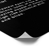 Definition Wasserski-Trick Poster (Ecke)