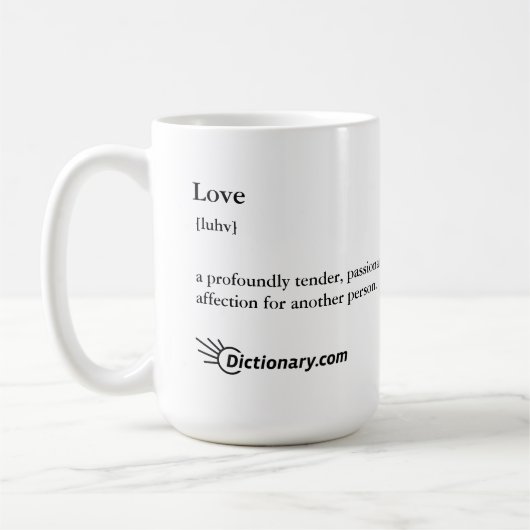 Definitions-Kaffee-Tasse Kaffeetasse (Links)