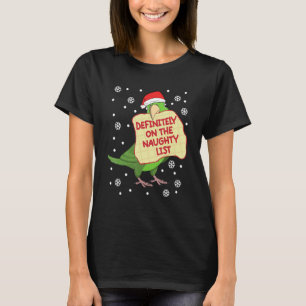 Definitiv auf der schmutzigen Liste Papagei I Grün T-Shirt