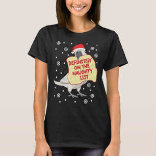 Definitiv auf der unanständigen Liste Papagei I Sc T-Shirt