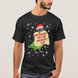 Definitiv auf schmutzige Liste Papagei I Peach fro T-Shirt