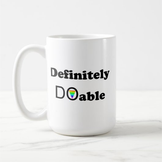 Definitiv dotierbar kaffeetasse (Links)