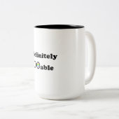 Definitiv dotierbar zweifarbige tasse (VorderseiteRechts)