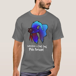 Definitiv ein Fisch-Mensch (Kampffisch) T-Shirt