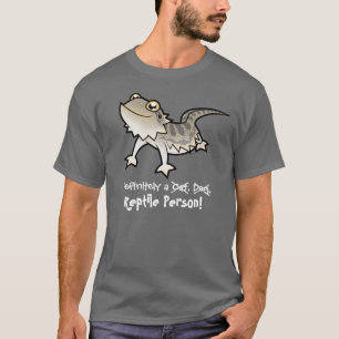 Definitiv eine Reptilien-Person (Bartagame) T-Shirt