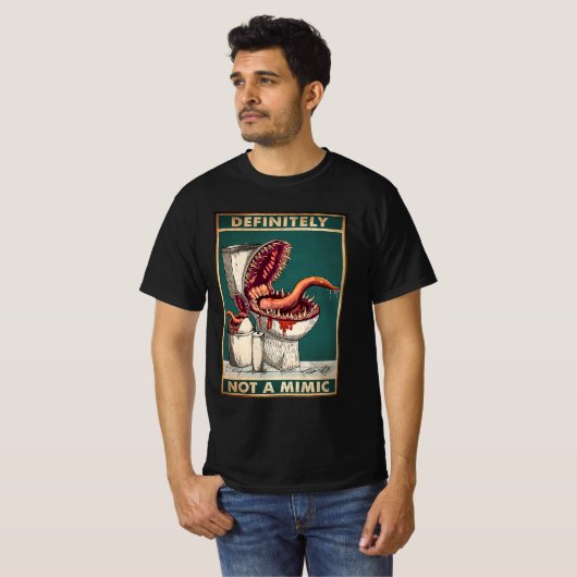 Definitiv kein Mimik T-Shirt (Vorne ganz)