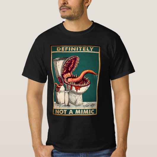 Definitiv kein Mimik T-Shirt (Vorderseite)