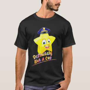 Definitiv kein Polizist Spaß sarkastisch T-Shirt