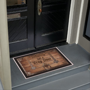 Definitiv keine Fallen Türrug, Funny Fallen Doorm Fußmatte