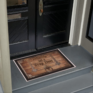 Definitiv keine Fallen Türrug, Funny Fallen Doorma Fußmatte