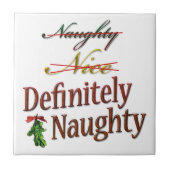 Definitiv naughty fliese (Vorderseite)