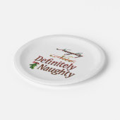 Definitiv naughty pappteller (Schrägansicht)
