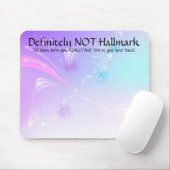 Definitiv NICHT Hallmark Mousepad (Mit Mouse)