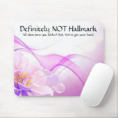 Definitiv NICHT Hallmark Mousepad (Mit Mouse)