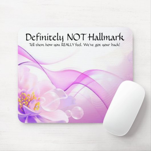 Definitiv NICHT Hallmark Mousepad (Mit Mouse)