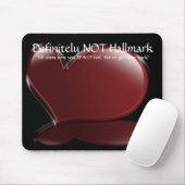 Definitiv NICHT Hallmark Mousepad (Mit Mouse)