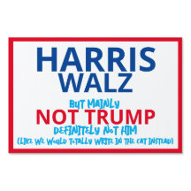 Definitiv nicht Trump