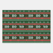 Definitiv unheimlich Weihnachten Geschenkpapier Set (Vorderseite 3)