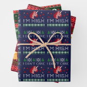 Definitiv unheimlich Weihnachten Geschenkpapier Set (Beispiel)