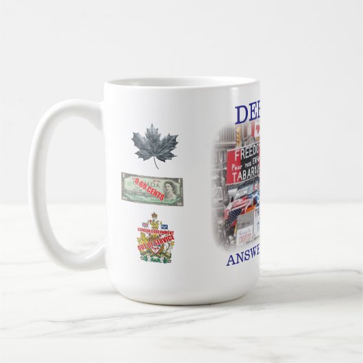 DEFIZIENZ KAFFEETASSE (Links)