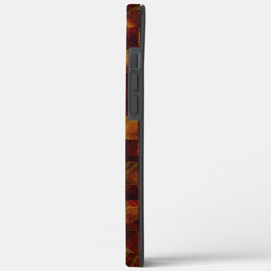 Deformiertes Schach extrem schmutzig aus Rost oder Case-Mate iPhone Hülle (Rückseite / Links)