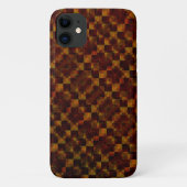 Deformiertes Schach extrem schmutzig aus Rost oder Case-Mate iPhone Hülle (Rückseite)
