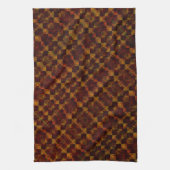 Deformiertes Schach extrem schmutzig aus Rost oder Geschirrtuch (Vertikal)