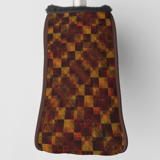 Deformiertes Schach extrem schmutzig aus Rost oder Golf Headcover (Rotieren 90)