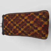 Deformiertes Schach extrem schmutzig aus Rost oder Golf Headcover (Vorderseite)