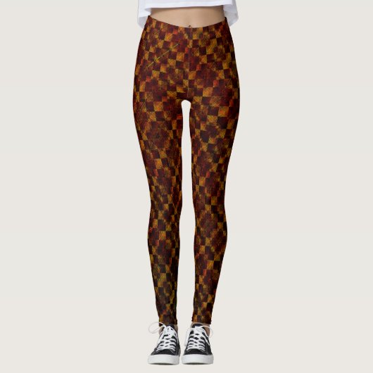Deformiertes Schach extrem schmutzig aus Rost oder Leggings (Vorderseite)