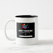 Defragment Zweifarbige Tasse (Links)