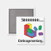 Defragmentierung Magnet (Vorderseite/Rückseite)