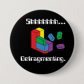 Defragmenting Button (Vorderseite)