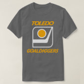 DEFUNCT Toledo Goaldiggers IHL Hockey T-Shirt (Design vorne)