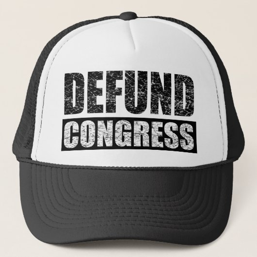 Defund-Congress Truckerkappe (Vorderseite)