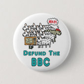 Defund der BBC Button (Vorderseite)