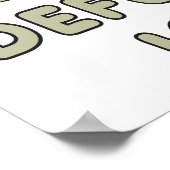 Defund ICE Poster (Ecke)