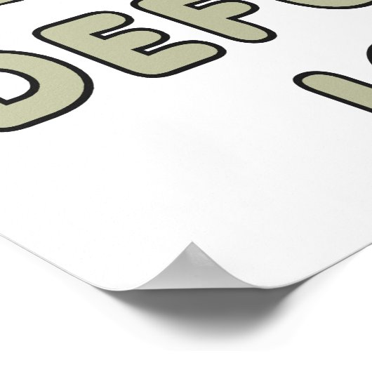 Defund ICE Poster (Ecke)