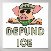 Defund ICE Poster (Vorne)