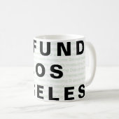 DEFUND LOS ANGELES KAFFEETASSE (VorderseiteRechts)