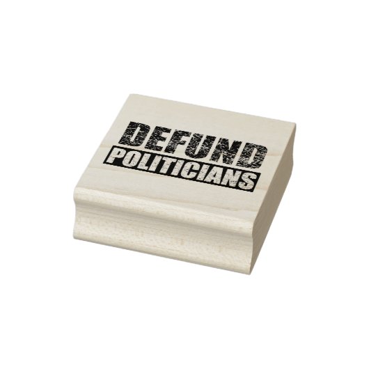 Defund Policies Gummistempel (Stempel)