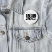 Defund-Politiker Button (Beispiel)